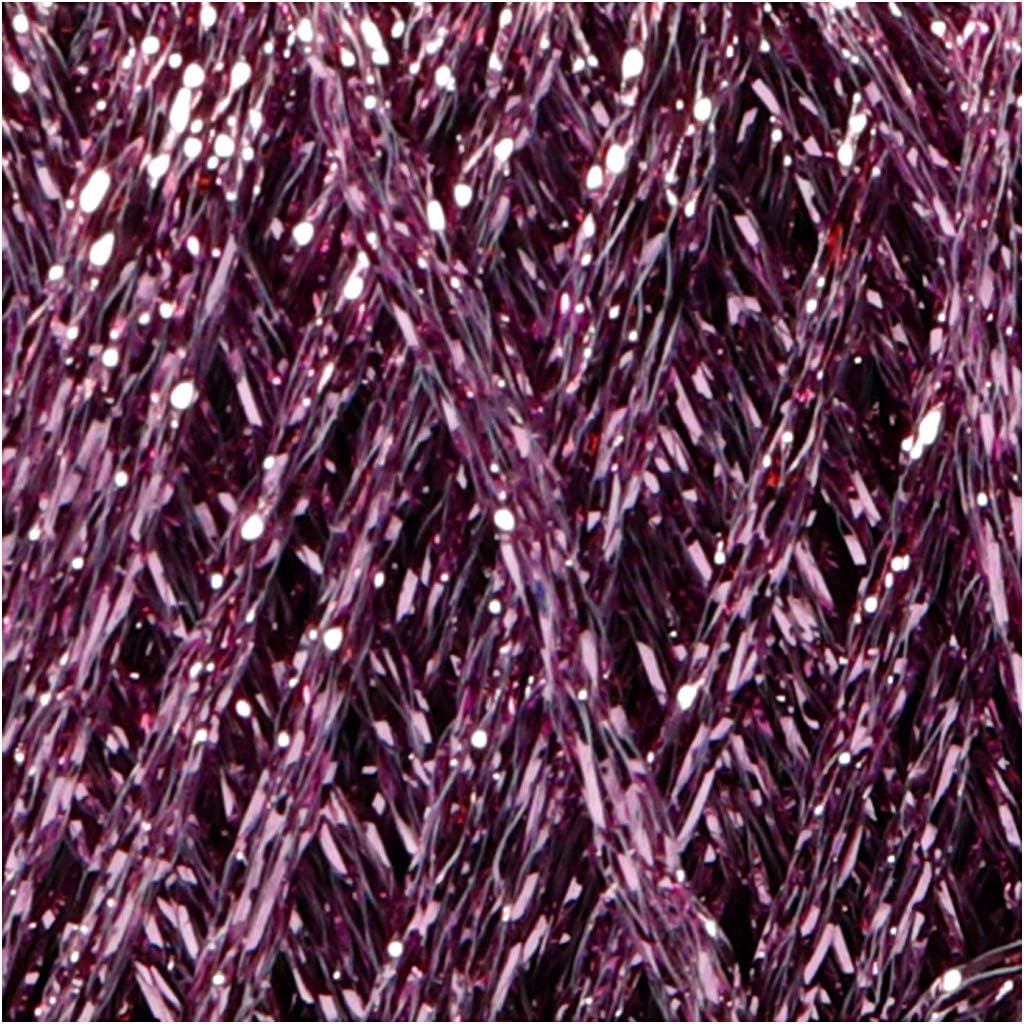Creativ Hilo de Efectos Especiales, Poliéster, Morado, Talla única