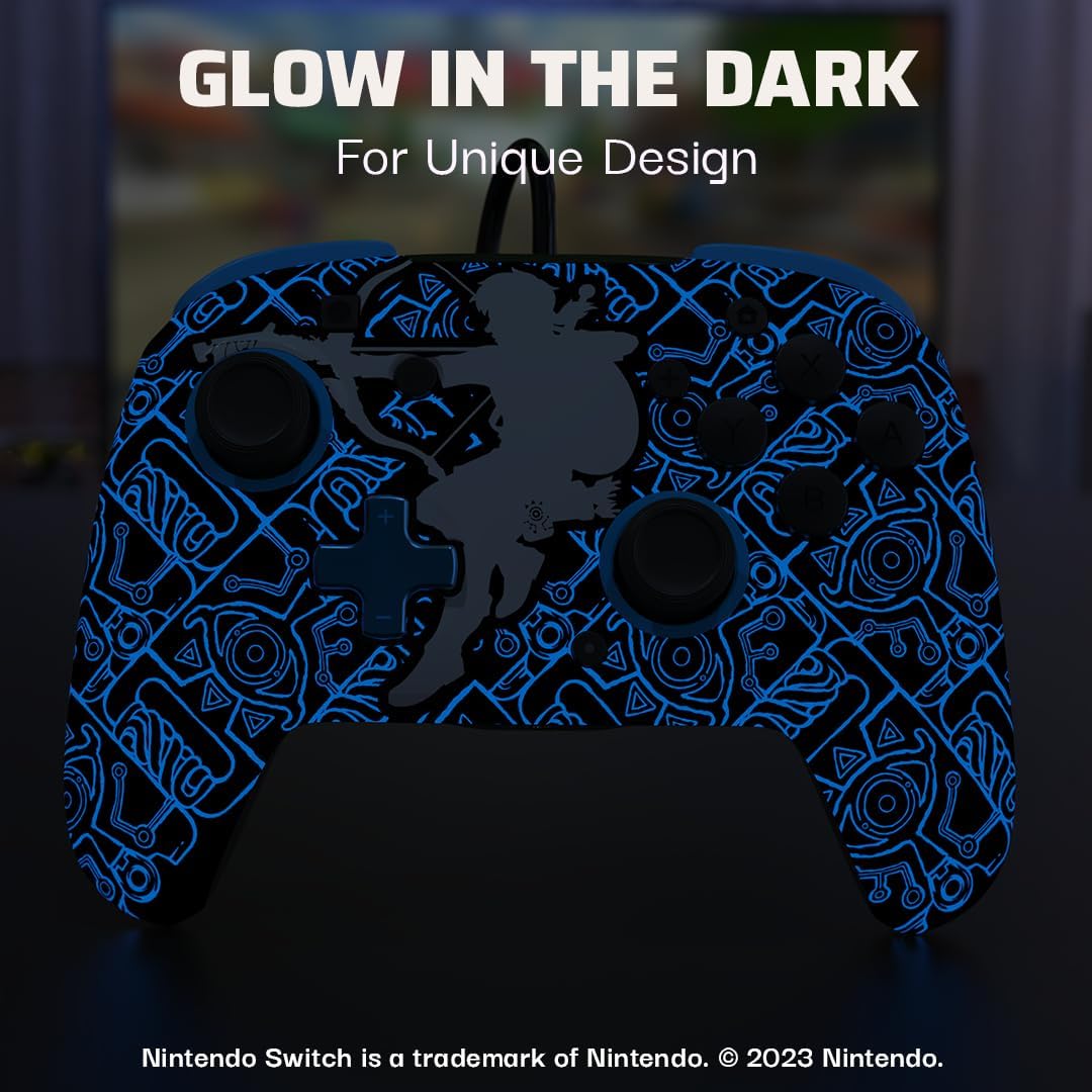 PDP Rematch GLOW Wired Controller Link