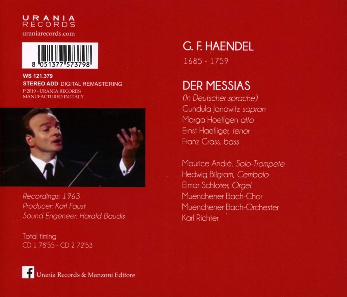 Handel Der Messias/The Messiah