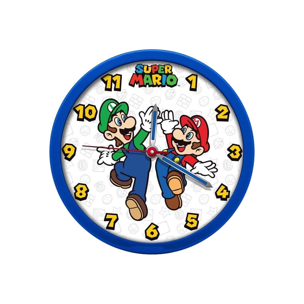 Super Mario Wandklok