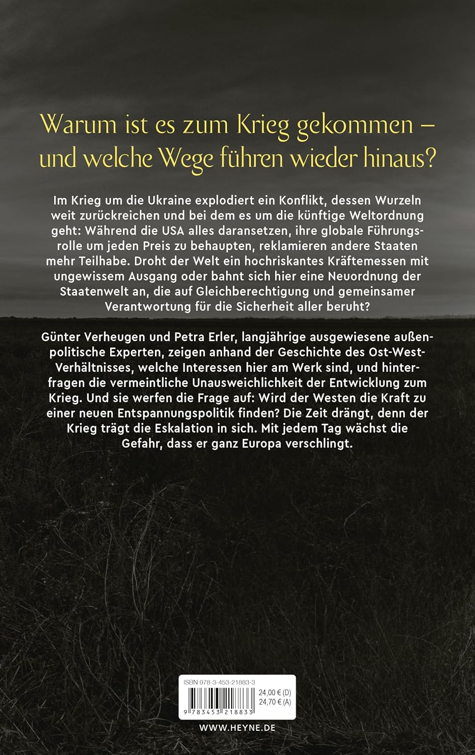 Der Lange Weg Zum Krieg - (German Import)