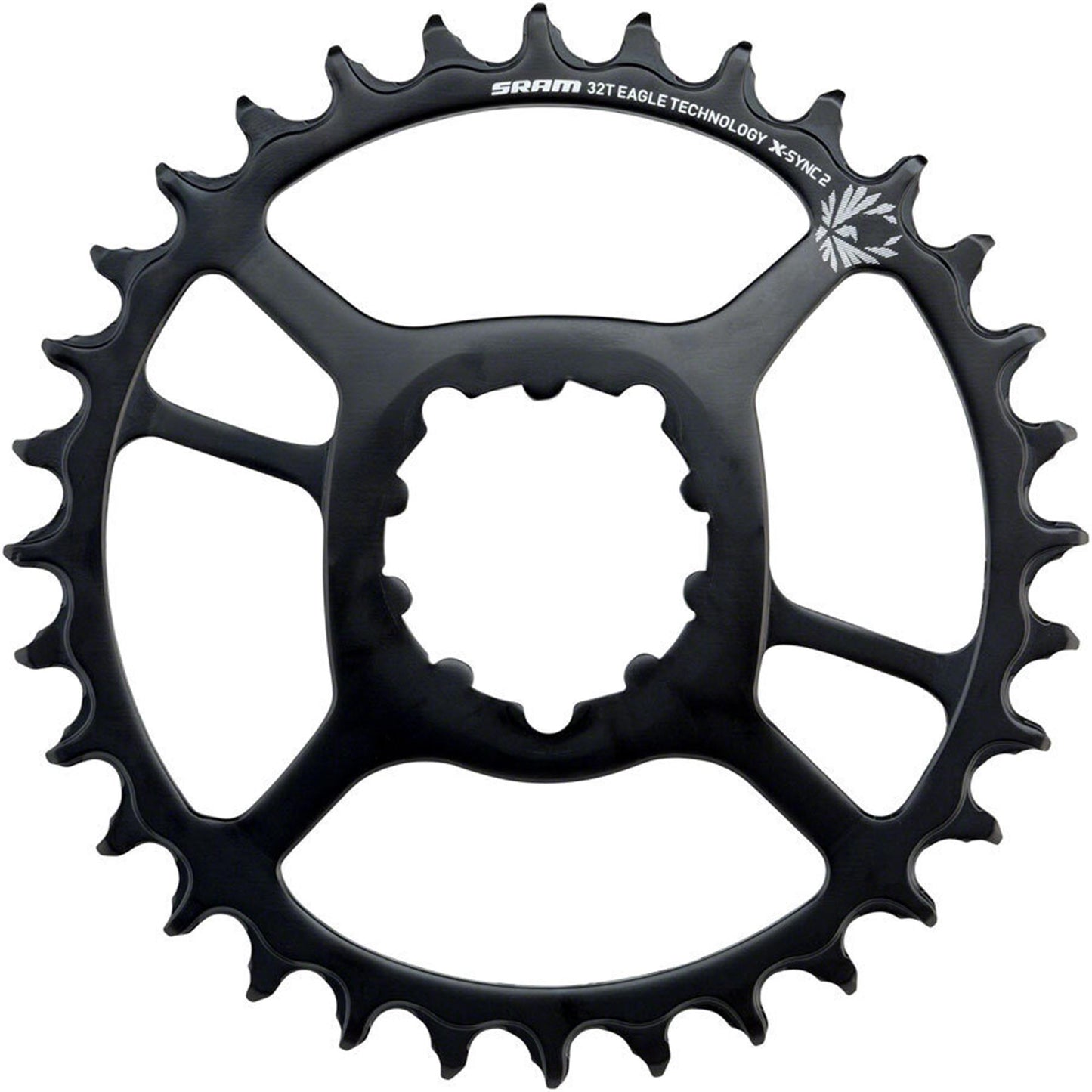 SRAM Chain Ring X-Sync 2 Steel Direct Mount 3mm Offset Boost Eagle Black 30T