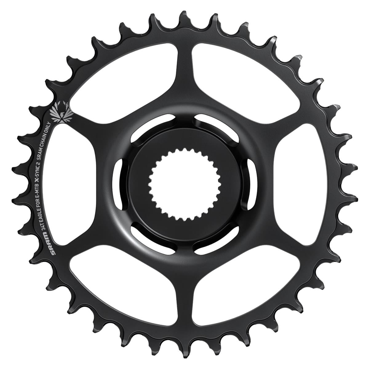 SRAM Chain Ring X-Sync 2 36T Steel Eagle Bosch Gen4 Direct Mount B148 Black 36T