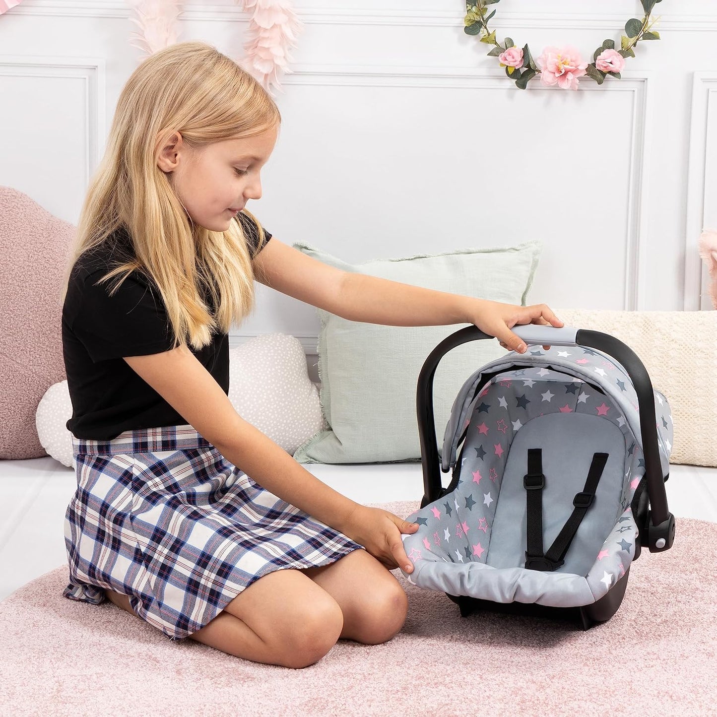 Bayer - Deluxe Car Seat With Cannopy (67907Aa)