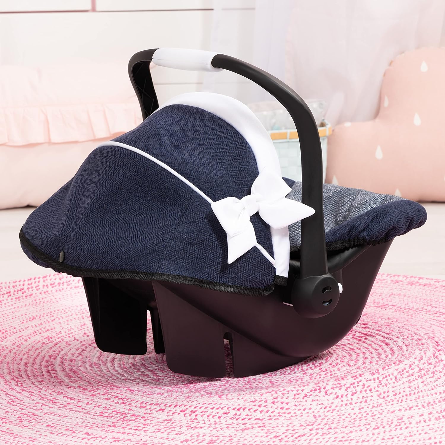 Bayer Design 67981AA autostoeltje voor poppen, blauw, klassiek