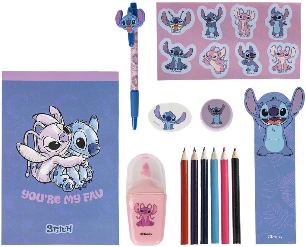 CERDA STITCH - Boîte de Papeterie - 12 pc. - 37,5 x 25 x 3 cm