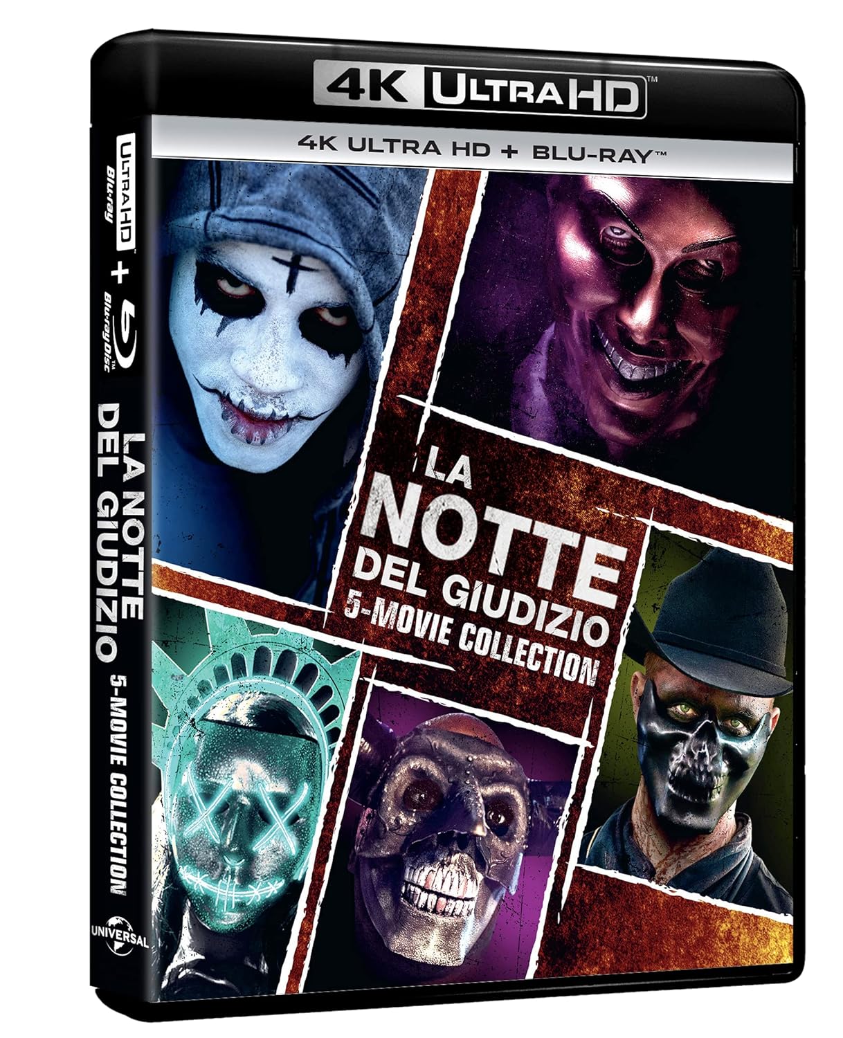 La Notte Del Giudizio Collection 1-5 (4K Ultra-HD + Blu-Ray) (10 Blu Ray)