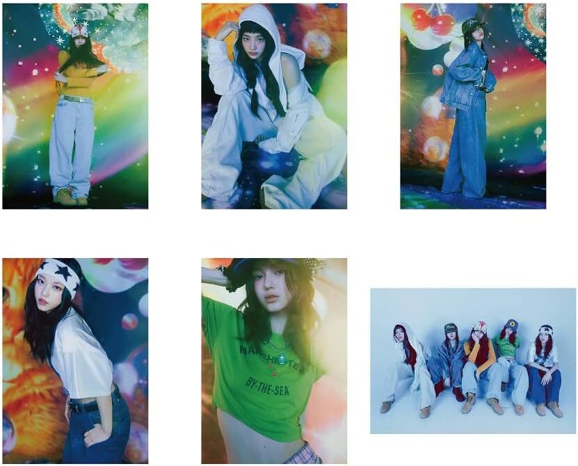 NewJeans 'Supernatural' NJ X MURAKAMI (Drawstring Bag Ver.)