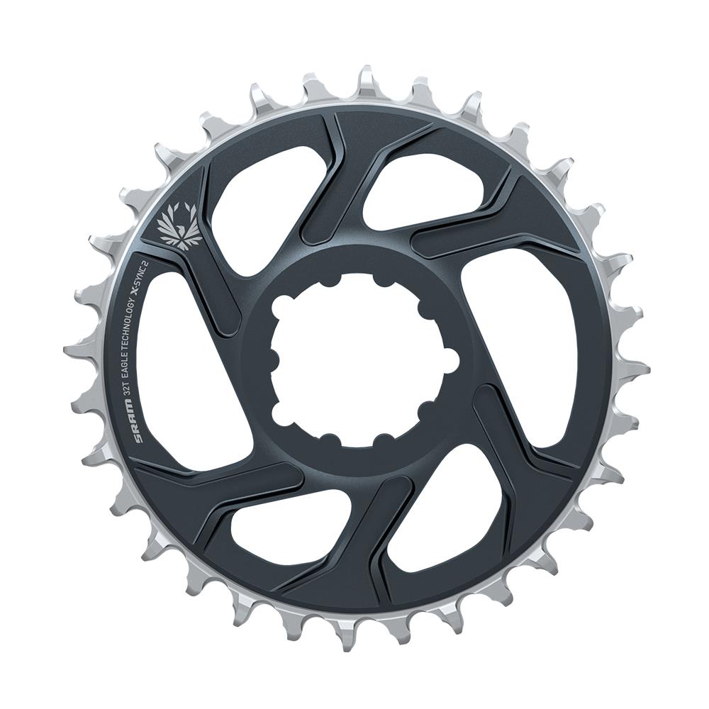 SRAM Chain Ring X-Sync 2 Direct Mount 3mm Offset Boost Eagle Lunar/Polar Grey 32T