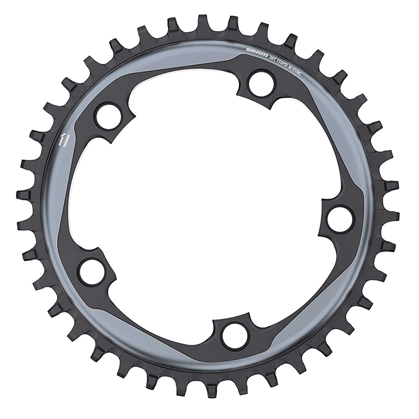 SRAM Chain Ring X-Sync 11Speed 110Bcd Aluminium (For S350 Aeroguard) Black 44T