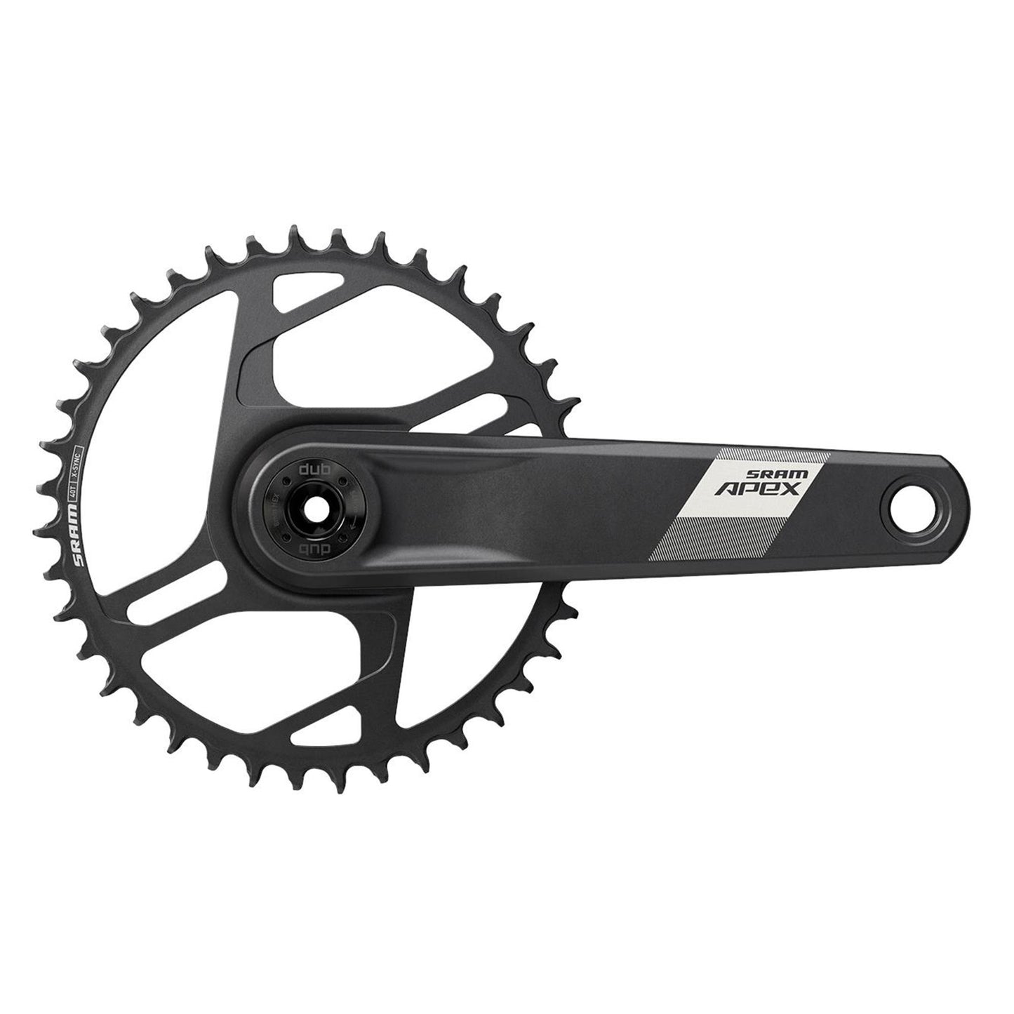 SRAM Apex 1X Crankset Wide D1 Dub Direct Mount 40T (BB Not Included) 160mm