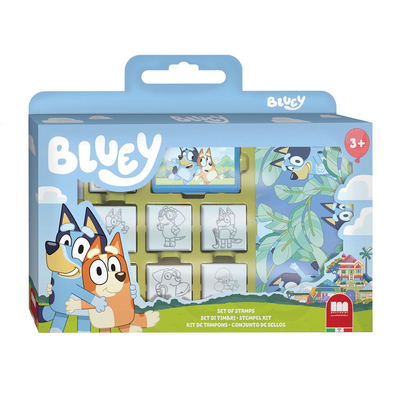 Multiprint - Bluey Stempelset