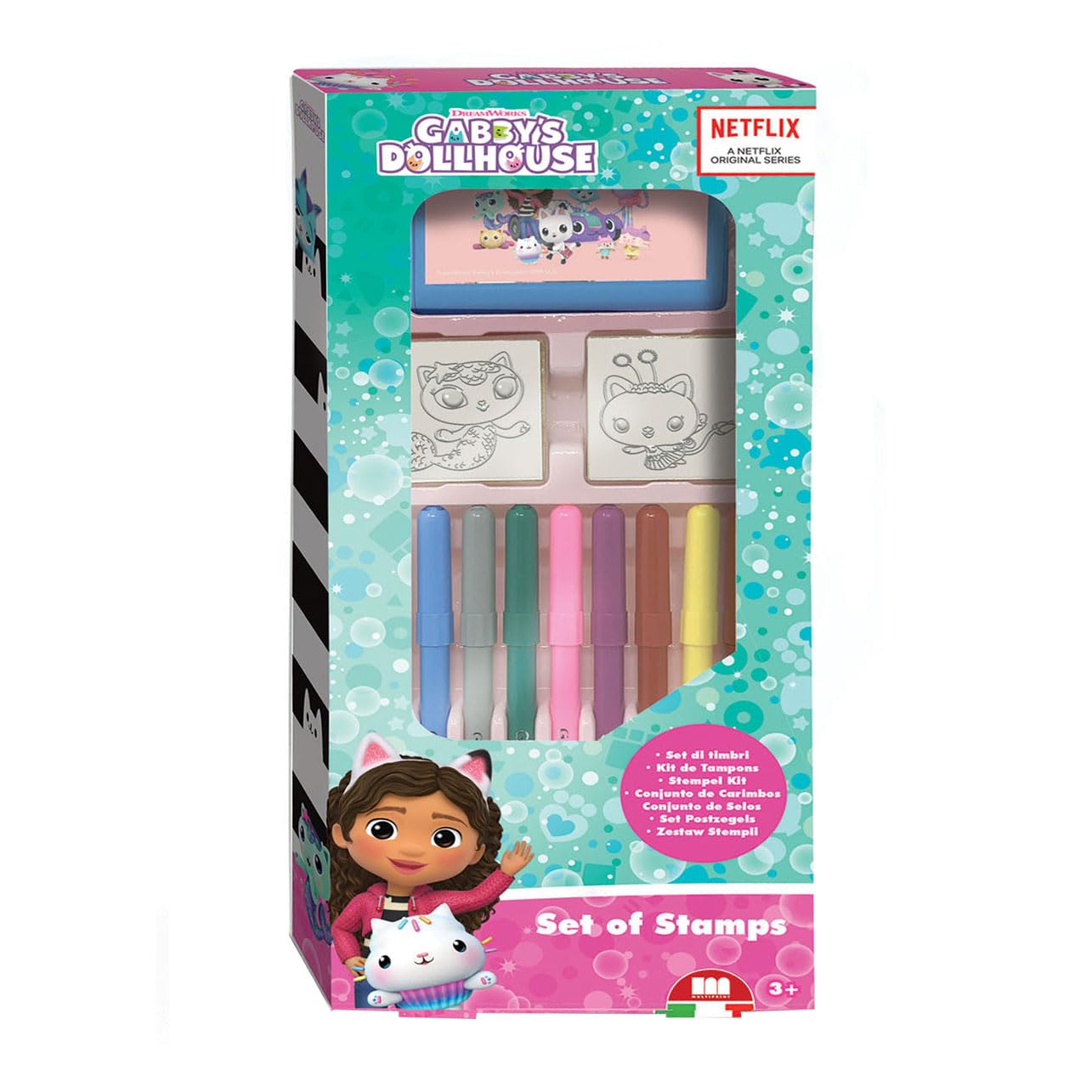 Multiprint - Gabby\`s Poppenhuis Stempelset