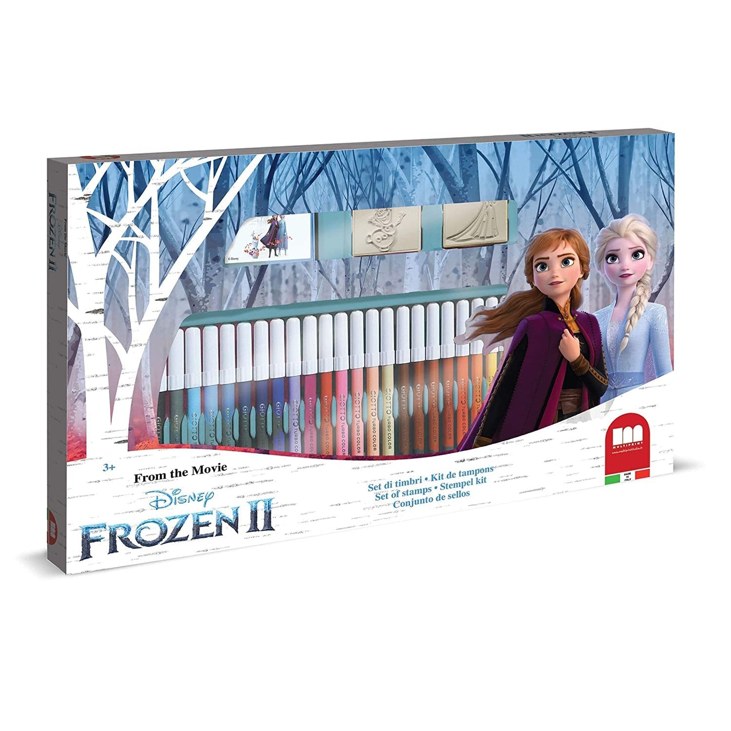 Multiprint - Frozen Kleurset met Stempels 41dlg.