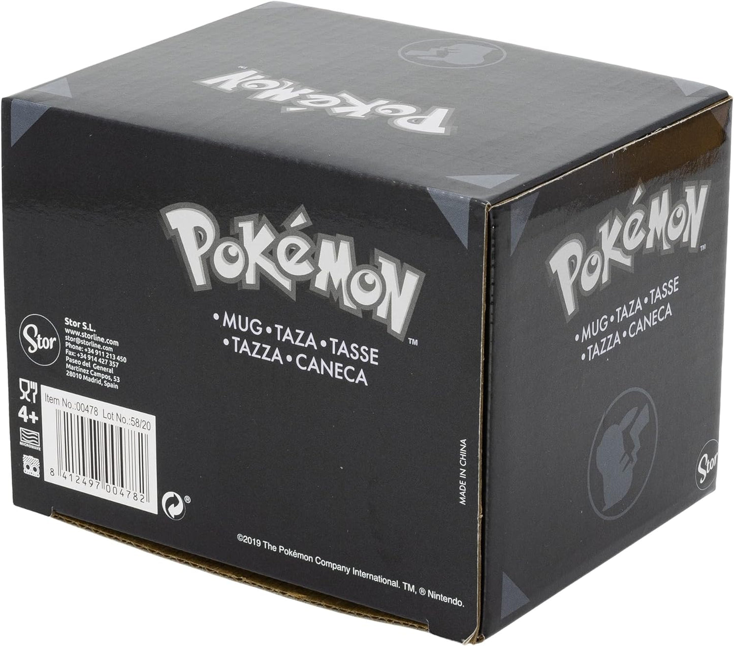 Pokemon Pikachu Keramische mok, 380 ml