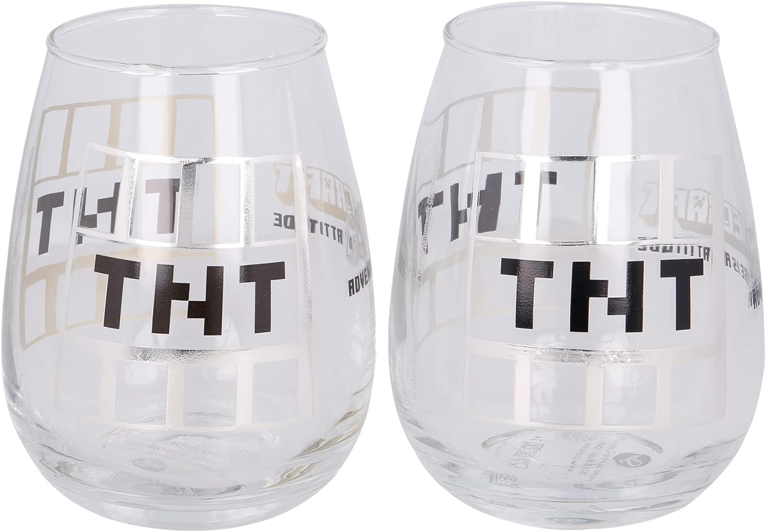 Minecraft - Gift Set Of 2 Glasses (02186)