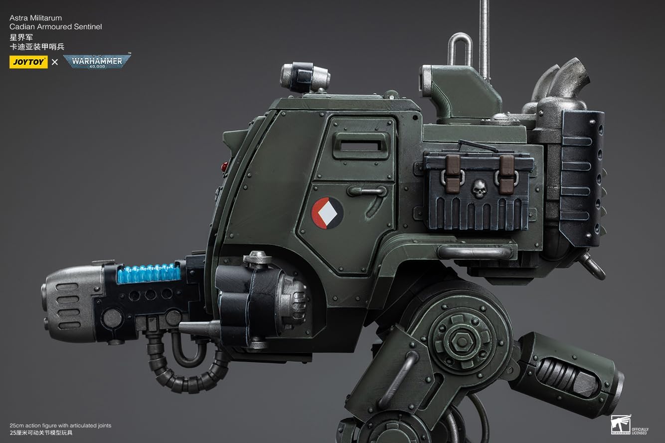 Bloomage Joytoy Tech - Warhammer 40K - Cadian Armoured Sentinel 1/18 Af