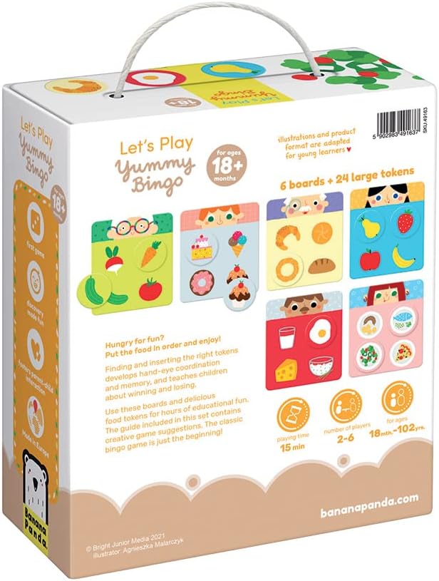 Let's Play Yummy Bingo 18m+ Toddler Game
