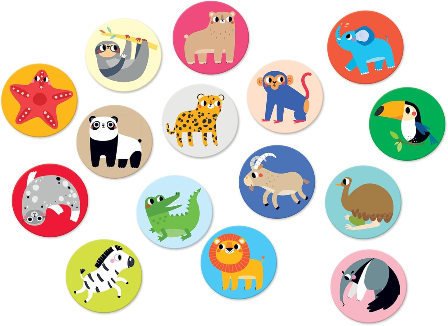 On-The-Go Memory Game Wild Animals 2+ Toddler Game