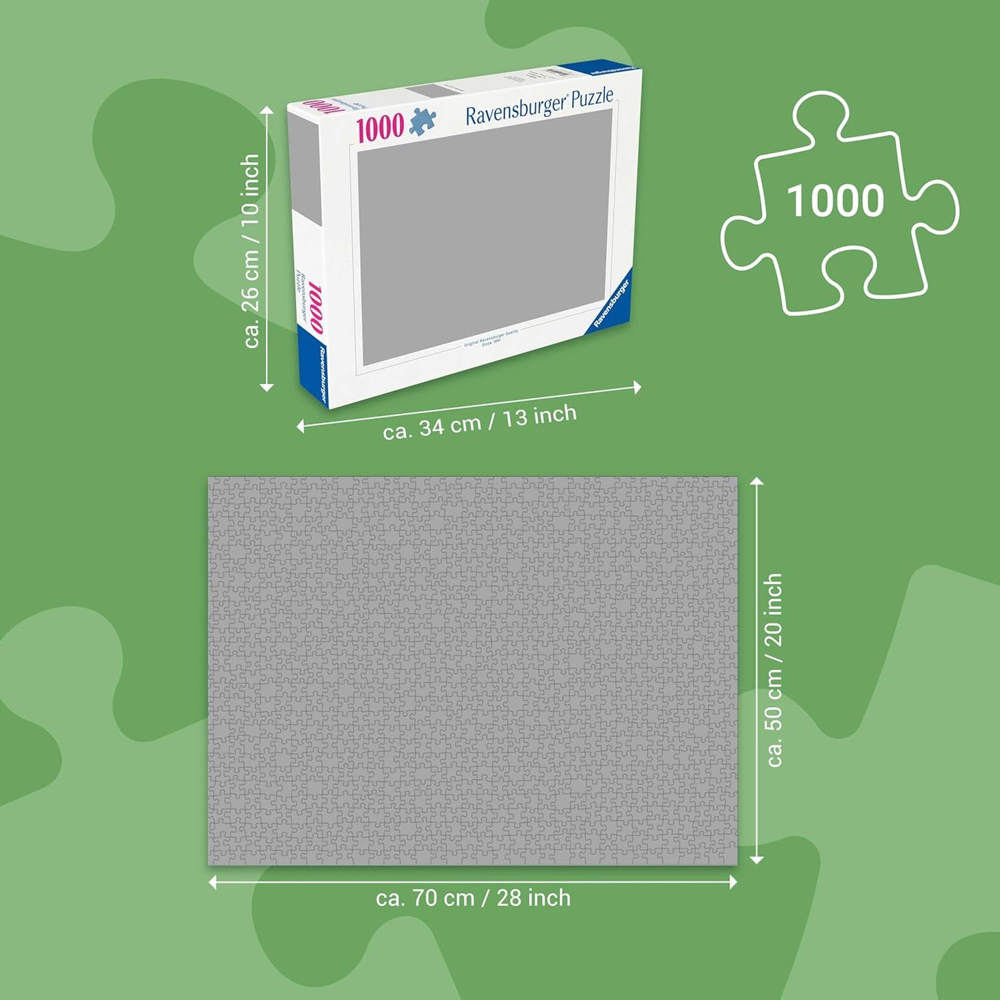 Ravensburger Puzzle 12000092 - Die Eiskönigin - 1000 Teile Puzzle für Erwachsene und Kinder ab 14 Jahren, Die Eiskönigin Geschenke, Frozen Puzzle