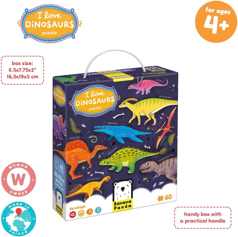 Banana Panda 49263 Bodenpuzzle, Mehrfarbig