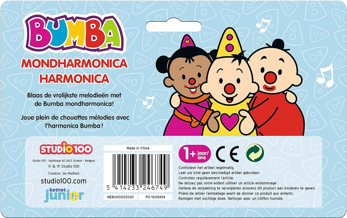 Mijn eerste mondharmonica Bumba (MEBU00005330)