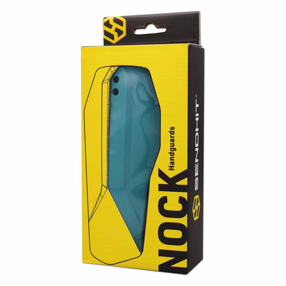 Send-hit CP.Par.Nock V2 Handguards Turq Handlebar Accessories, Sport, Multicoloured (Multicoloured), One Size