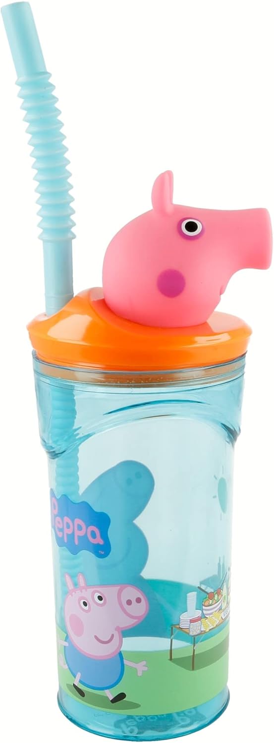 `Stor - Glass, 3D Figure - Peppa Pig (48666)`