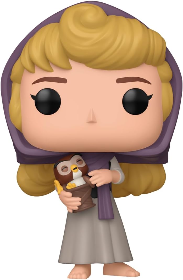 Funko POP! Disney: Sleeping Beauty 65th Anniversary - Aurora With Owl - Collectable Vinyl Figure - Gift Idea - Official Merchandise - Toys for Kids & Adults - Movies Fans
