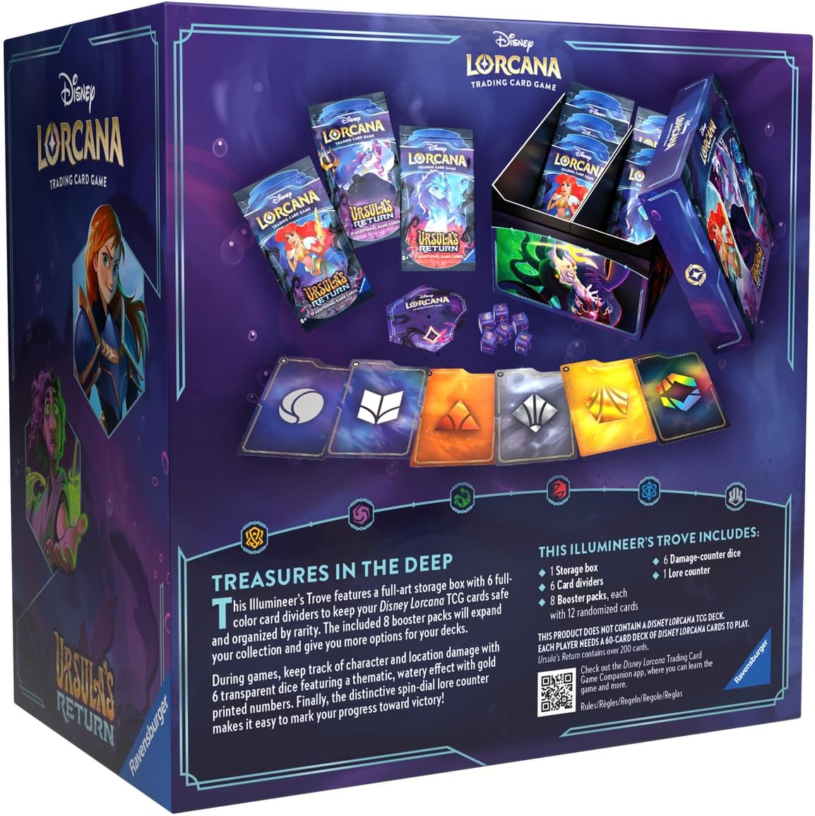 Disney Lorcana Trading Card Game: Set 4 - Trove Pack (Englisch