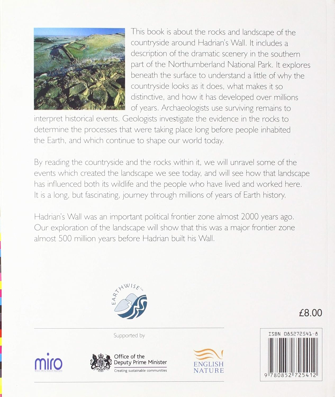 Ancient Frontiers: Exploring the Geology and Landscape of the Hadrian's Wall Area (Earthwise Guides
