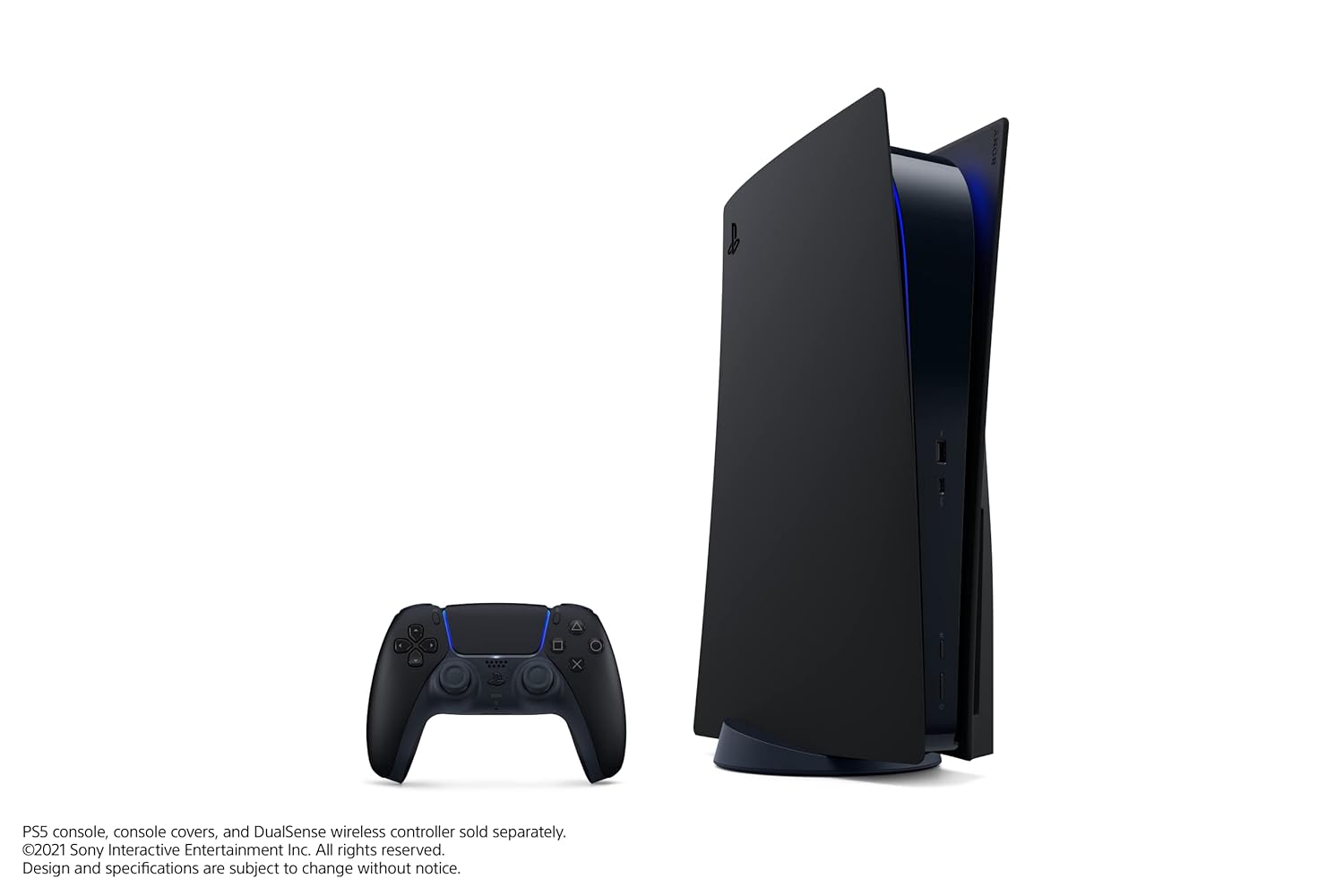 Sony Façades pour console PS5 – Midnight Black