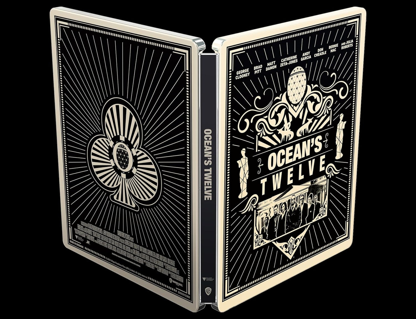 OCEAN'S TWELVE STEELBOOK (4K Ultra HD + Blu-ray