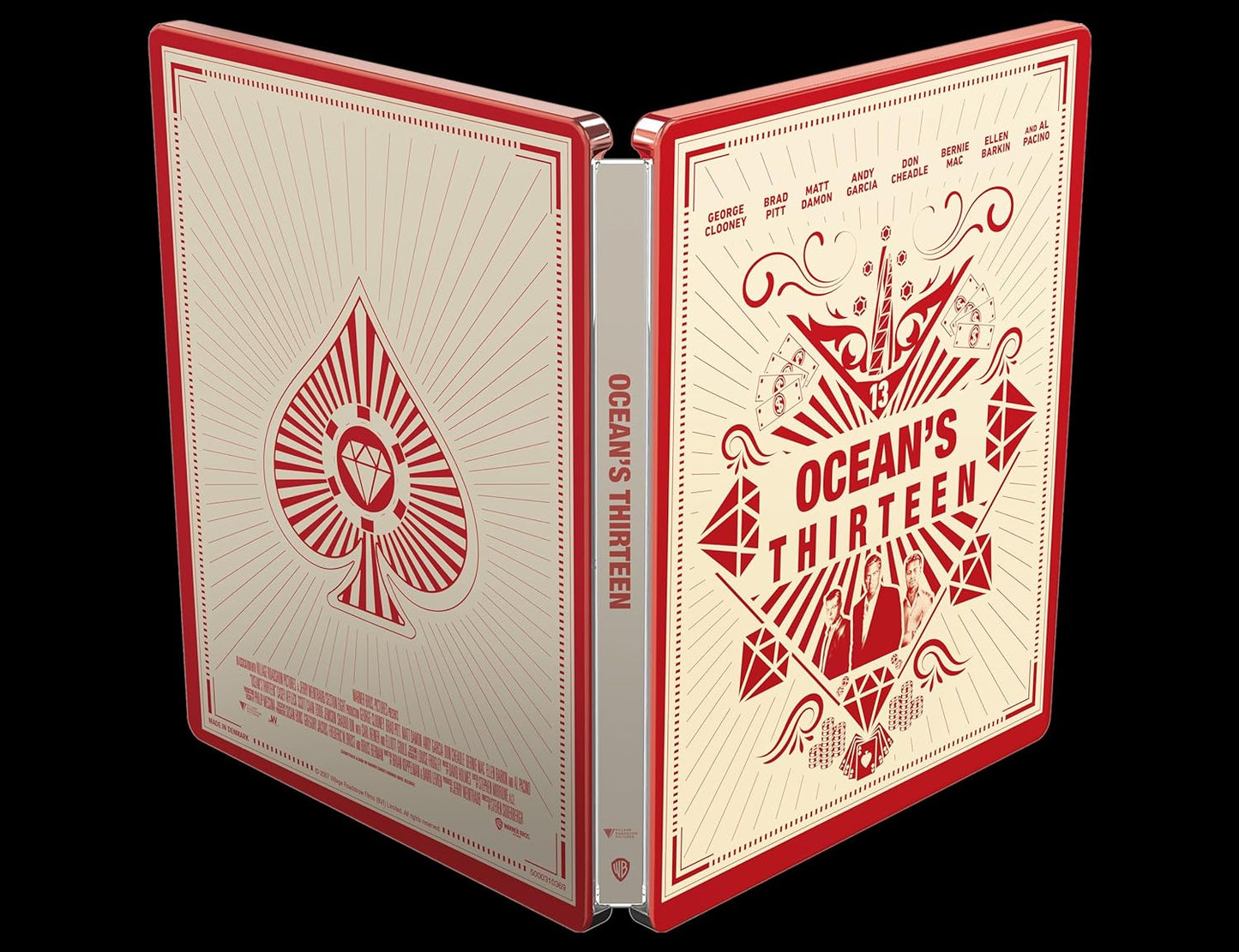 OCEAN'S THIRTEEN STEELBOOK (4K Ultra HD + Blu-ray