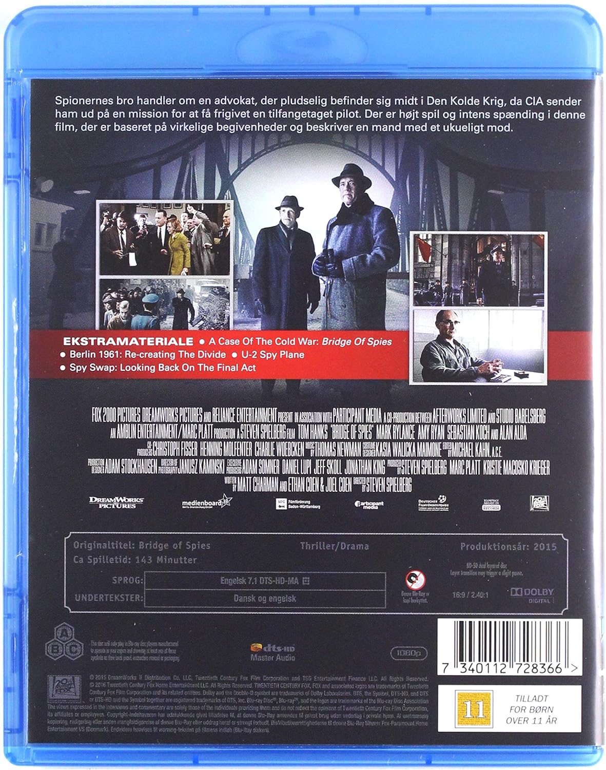 Bridge Of Spies (Blu-Ray)
