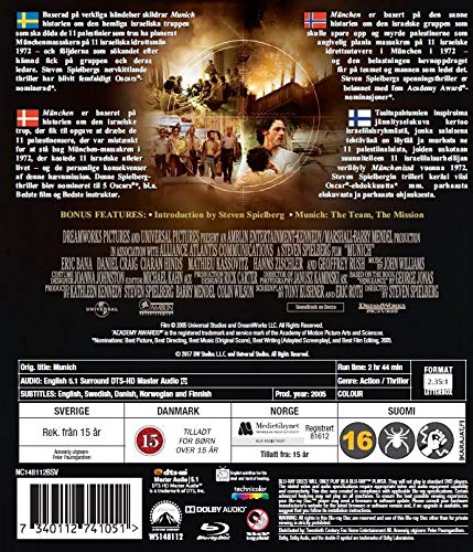 Munich (Blu-ray) Steven Spielberg (Eric Bana)