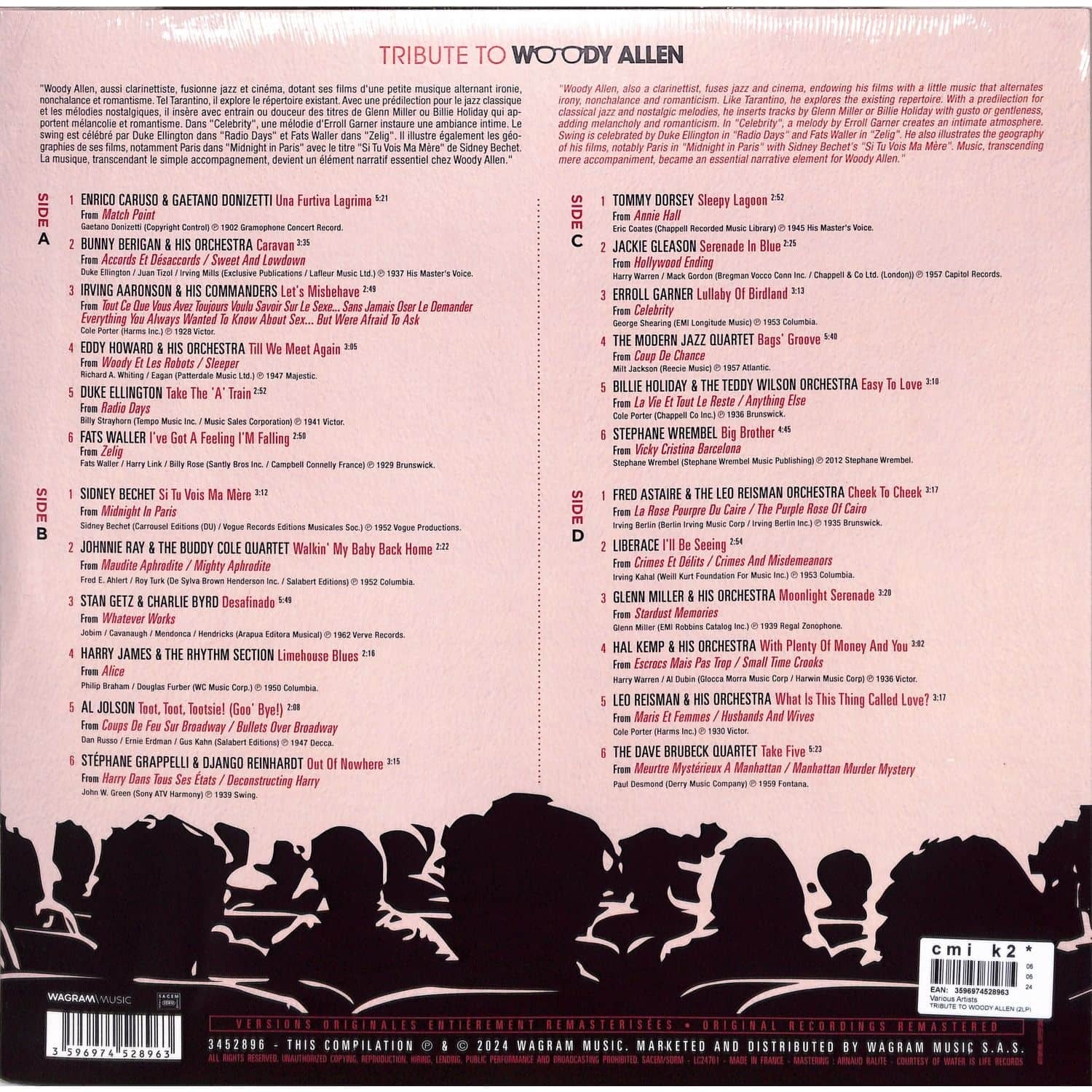 Tribute to Woody Allen: The Best Songs from Woody Allen's Movies