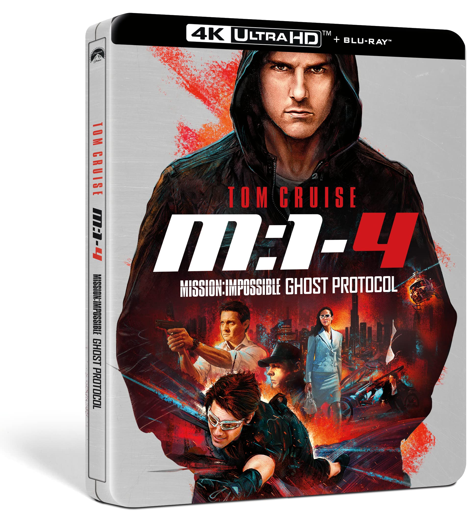 Mission: Impossible - Protocollo Fantasma (Steelbook 4K UHD + 2 Blu-ray)