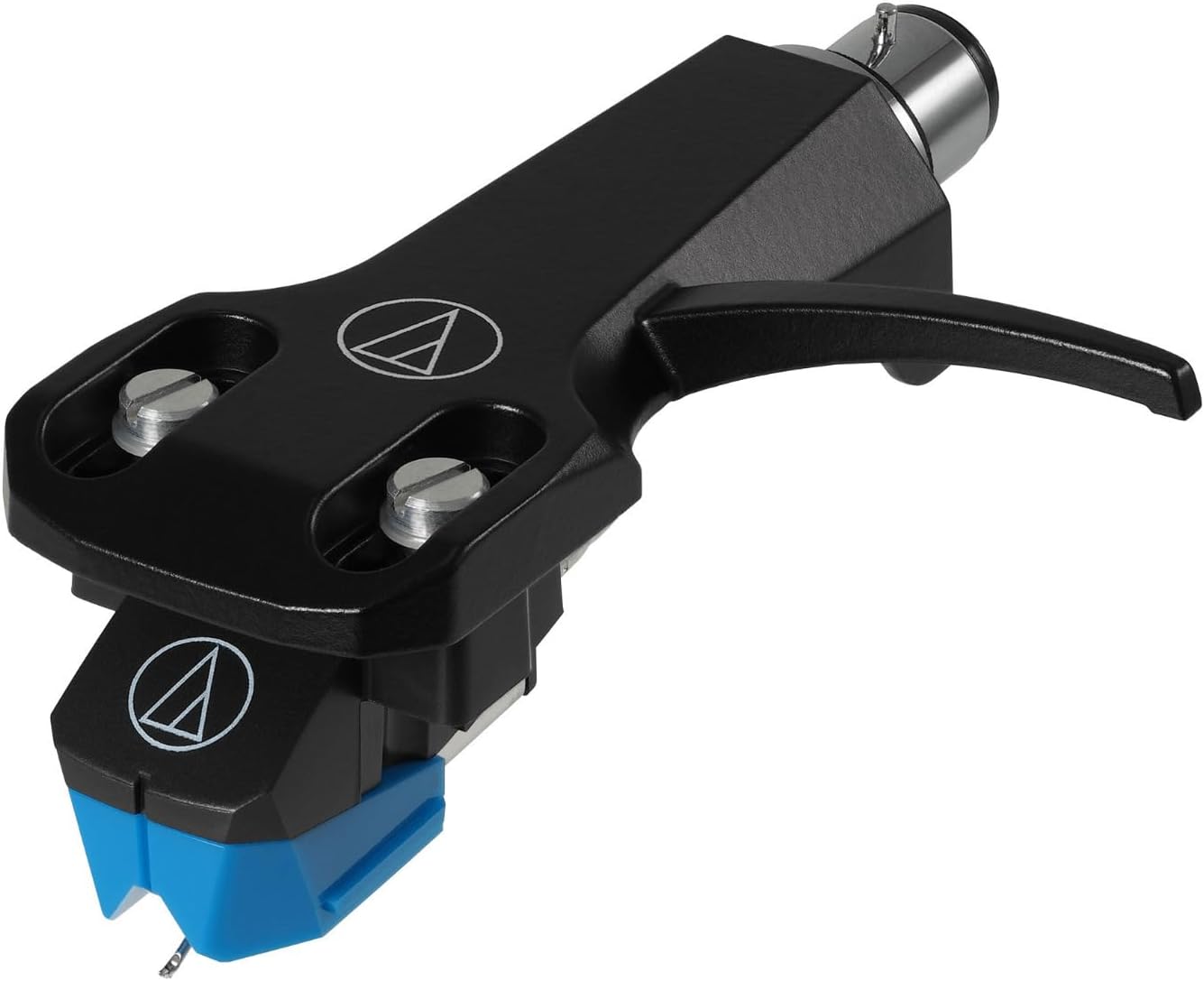 Audio Technica AT-VM95C/H Headshell/Dual Moving Magnet Cartridge Kit (Black/Blue