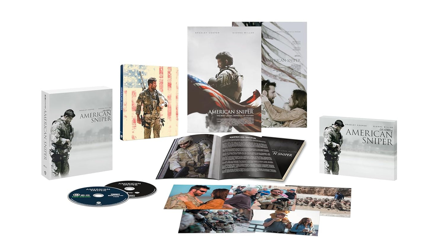 American Sniper Steelbook Blu-ray 4K Ultra HD