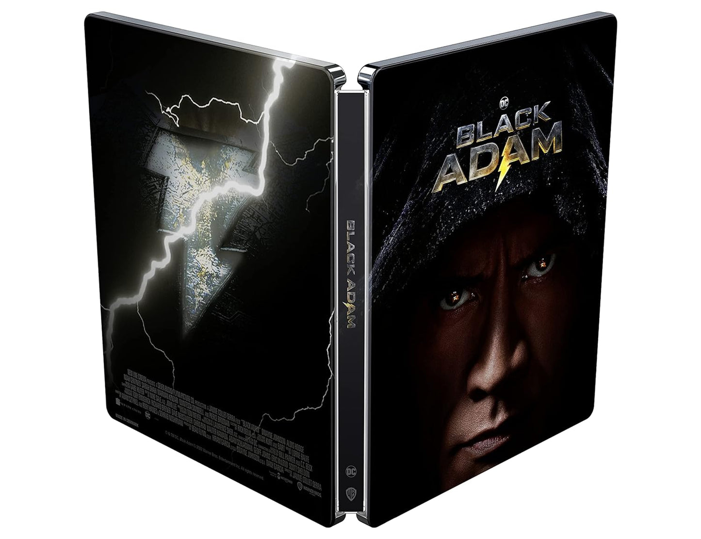 BLACK ADAM STEELBOOK (4K Ultra HD + Blu-Ray)