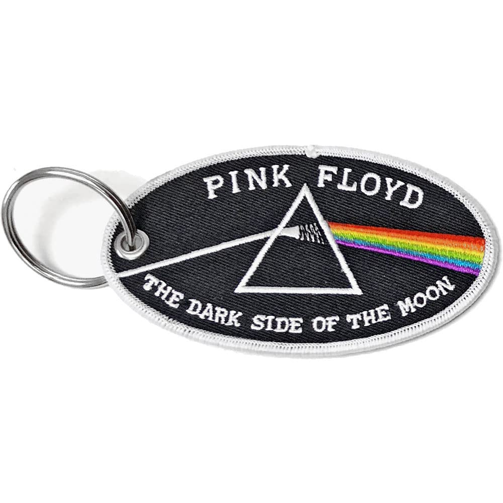 Portachiavi Dark Side of the Moon Oval White Border