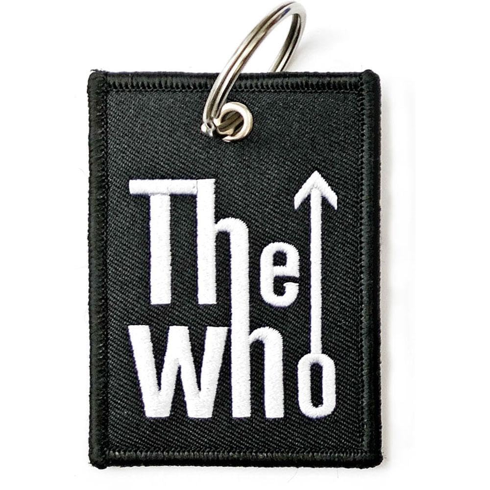 The Who Arrow Logo Keychain (One Size) (Black/White