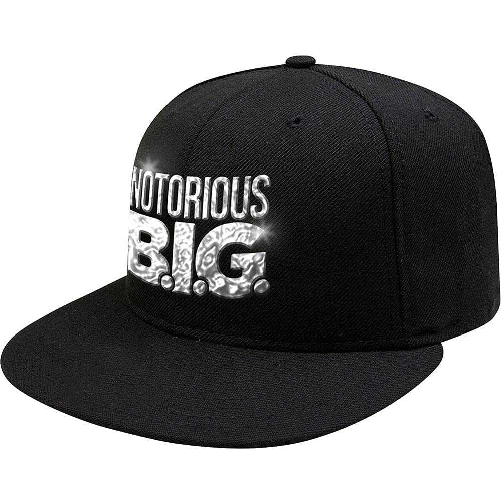 Biggie Smalls Snapback cap Logo Black