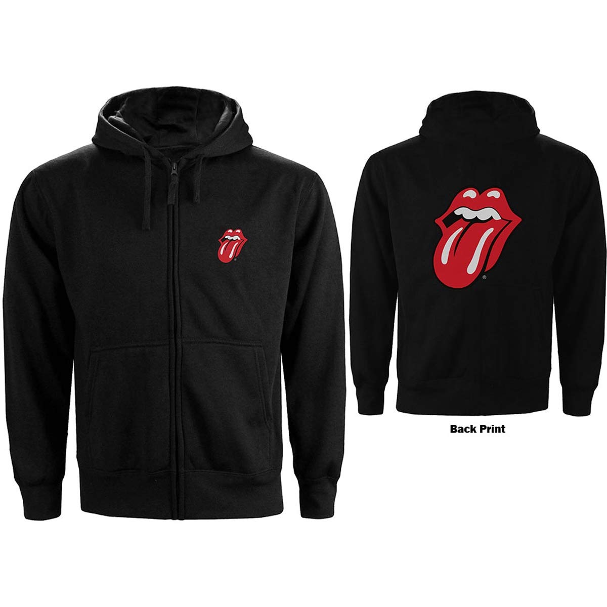 Felpa # M Unisex Black # Classic Tongue