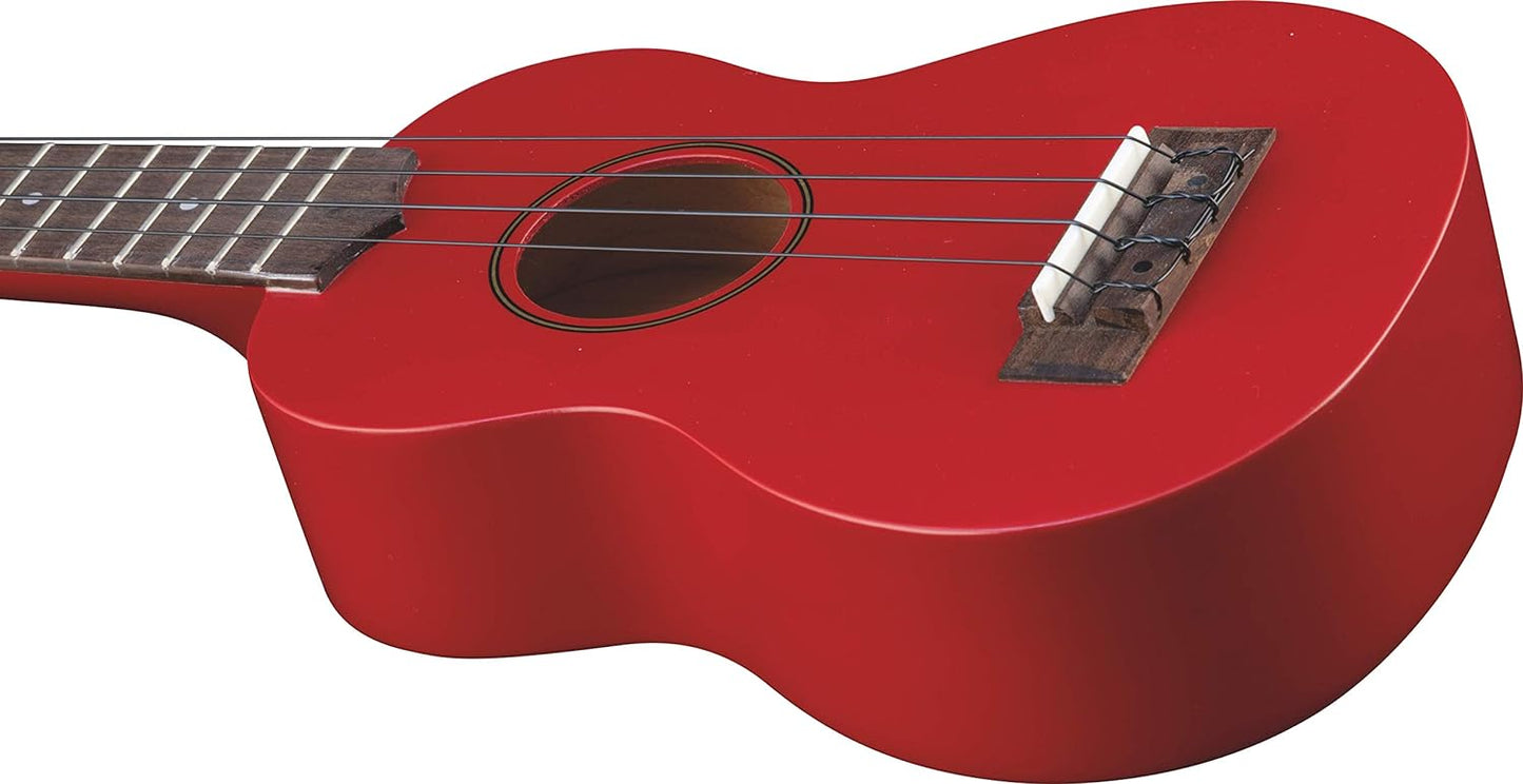 Ukulele A 4 Corde Rosso