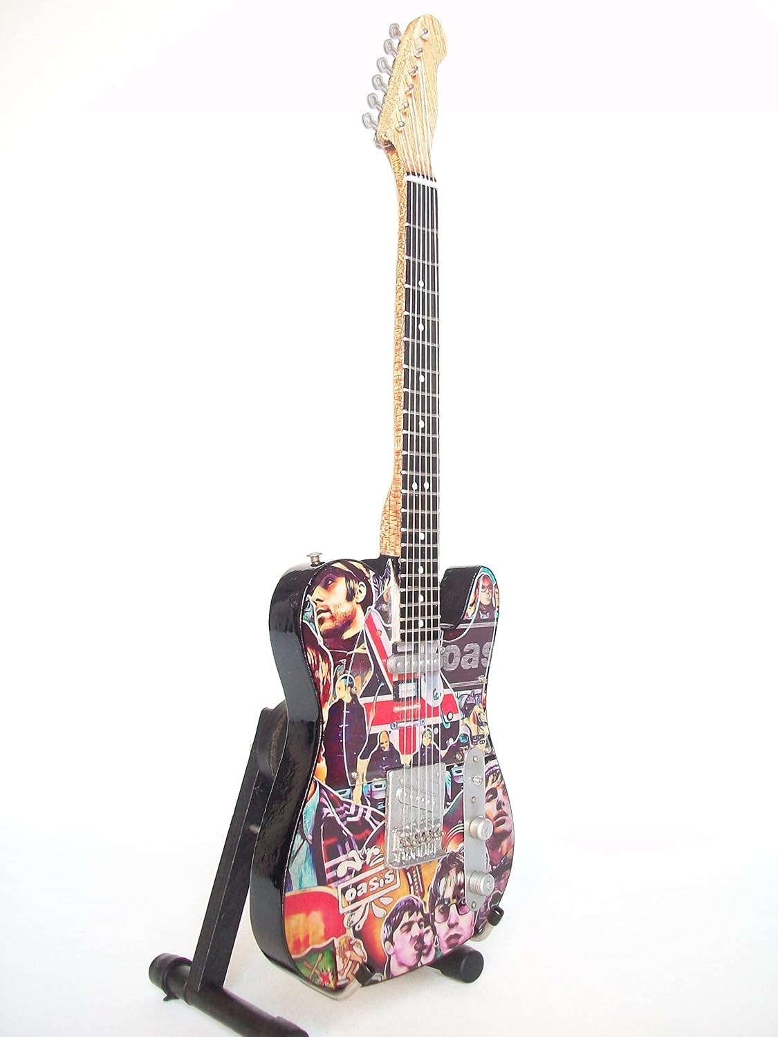 Mini Chitarra Da Collezione Replica In Legno