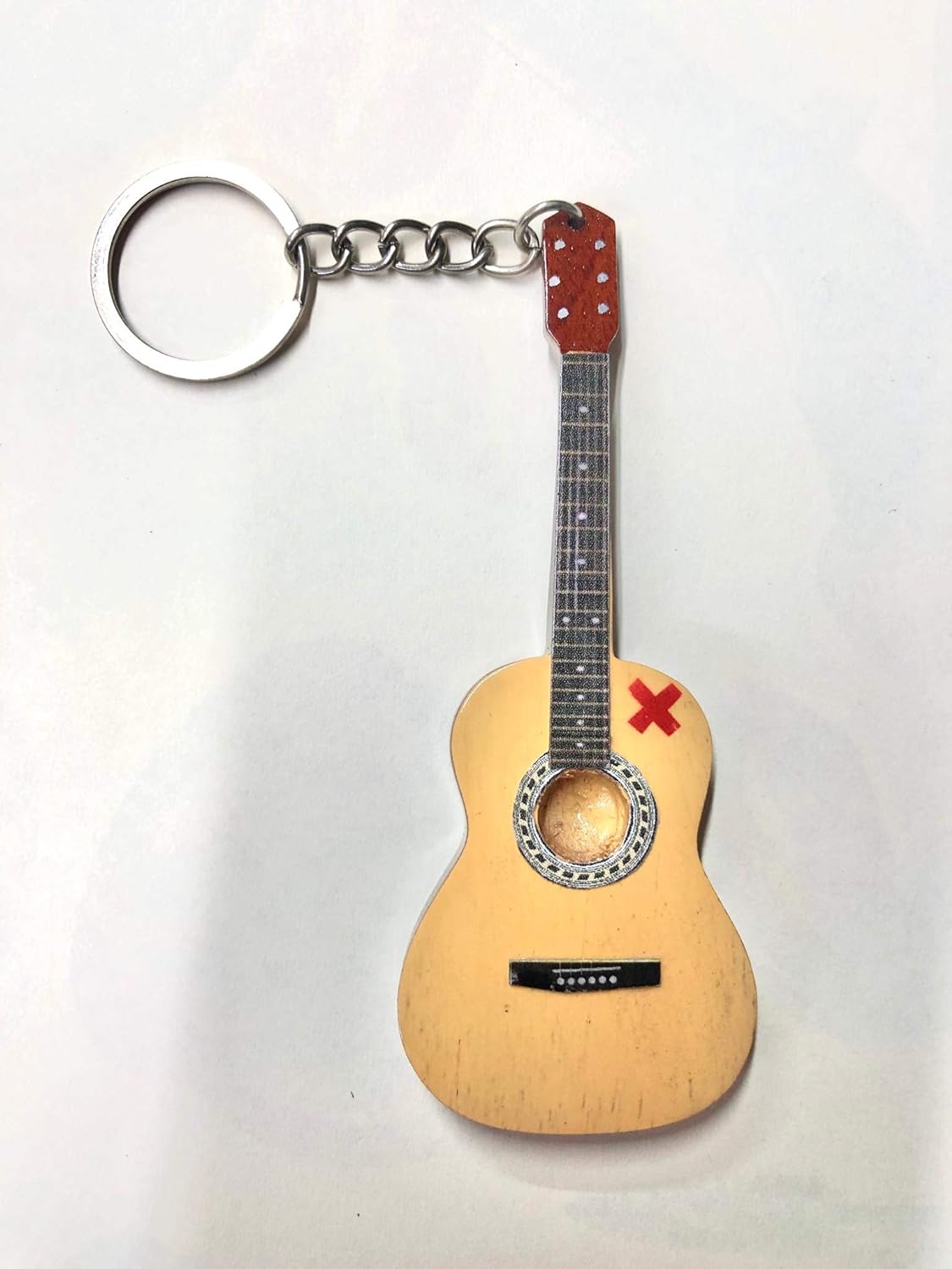Portachiavi in Legno Forma Chitarra Mod. Exclusive - ed Sheeran