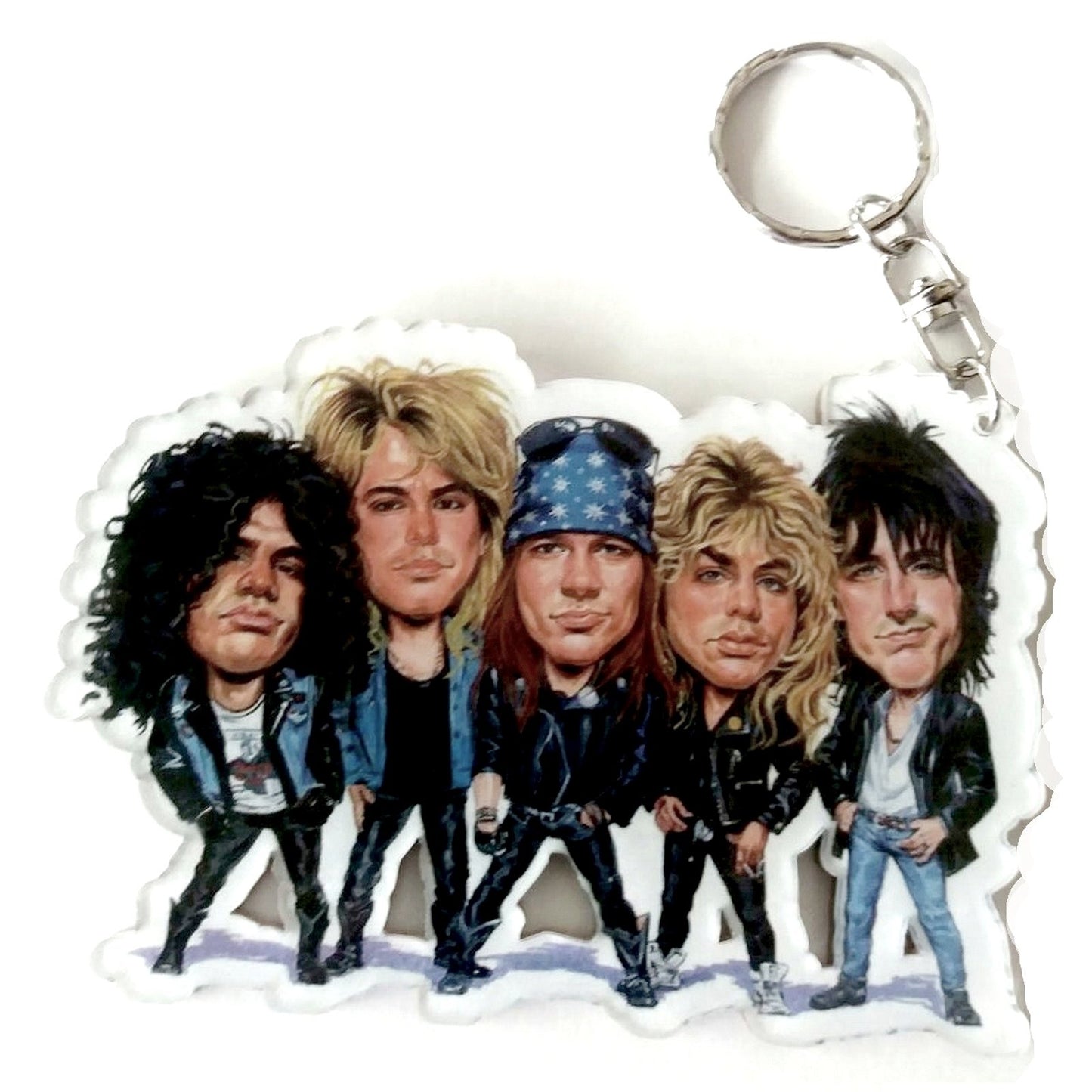 Keychains Music Legends caricature