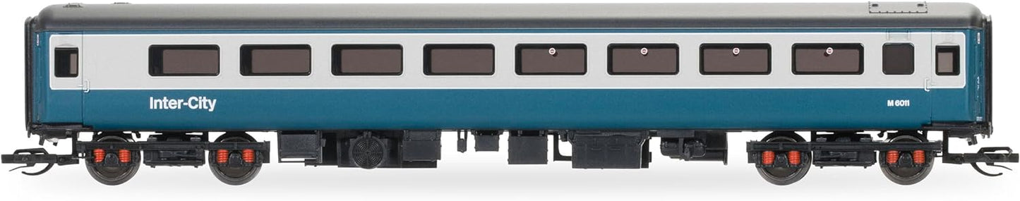 Hornby TT:120 TT4017 BR, Mk2F Tourist Standard Open, E5911-Era 7 Railway-Rolling Stock Coach Packs, Blue